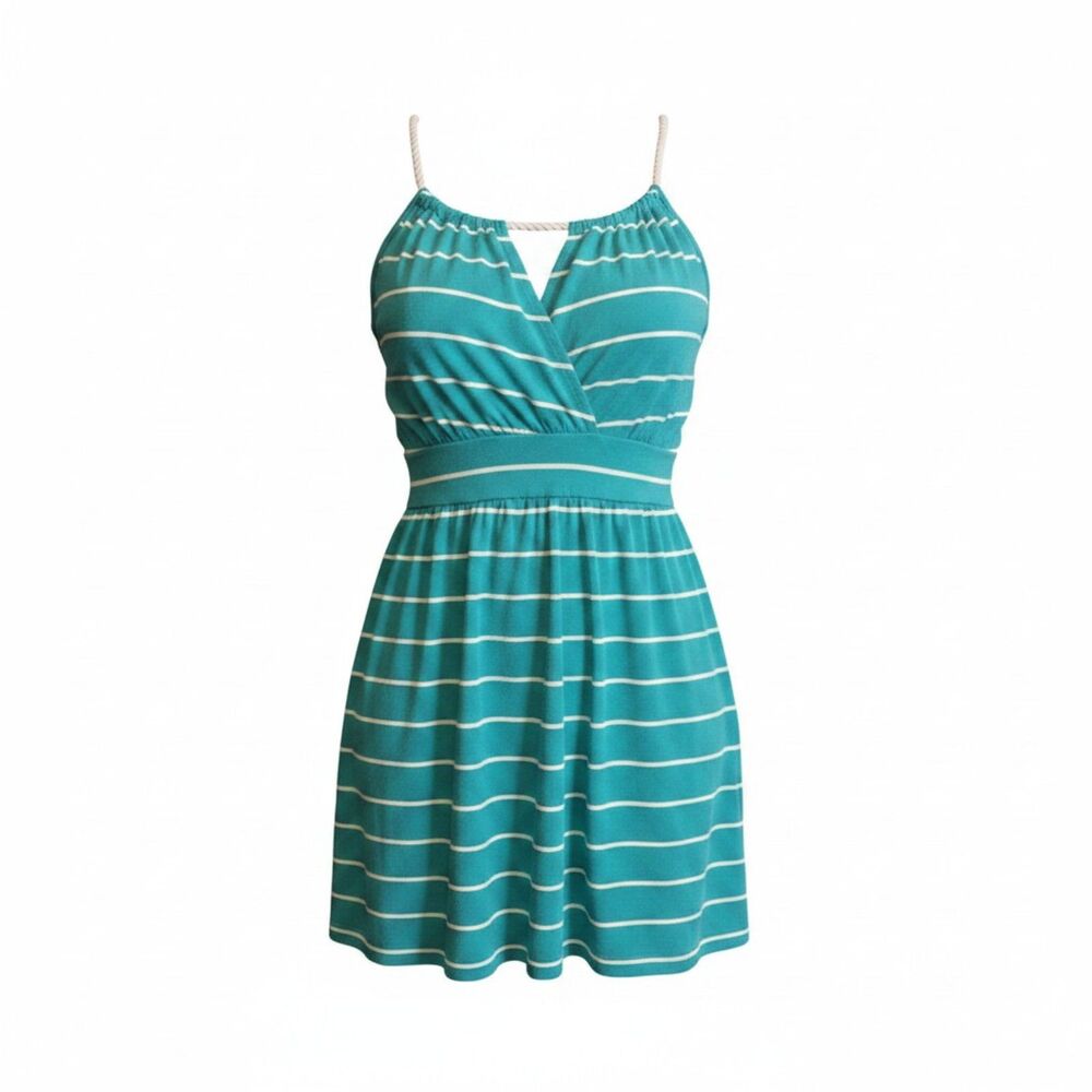 One Clothing Women's Blue and Green Dress